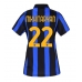 Maillot de foot Inter Milan Henrikh Mkhitaryan #22 Domicile vêtements Femmes 2026-27 Manches Courtes